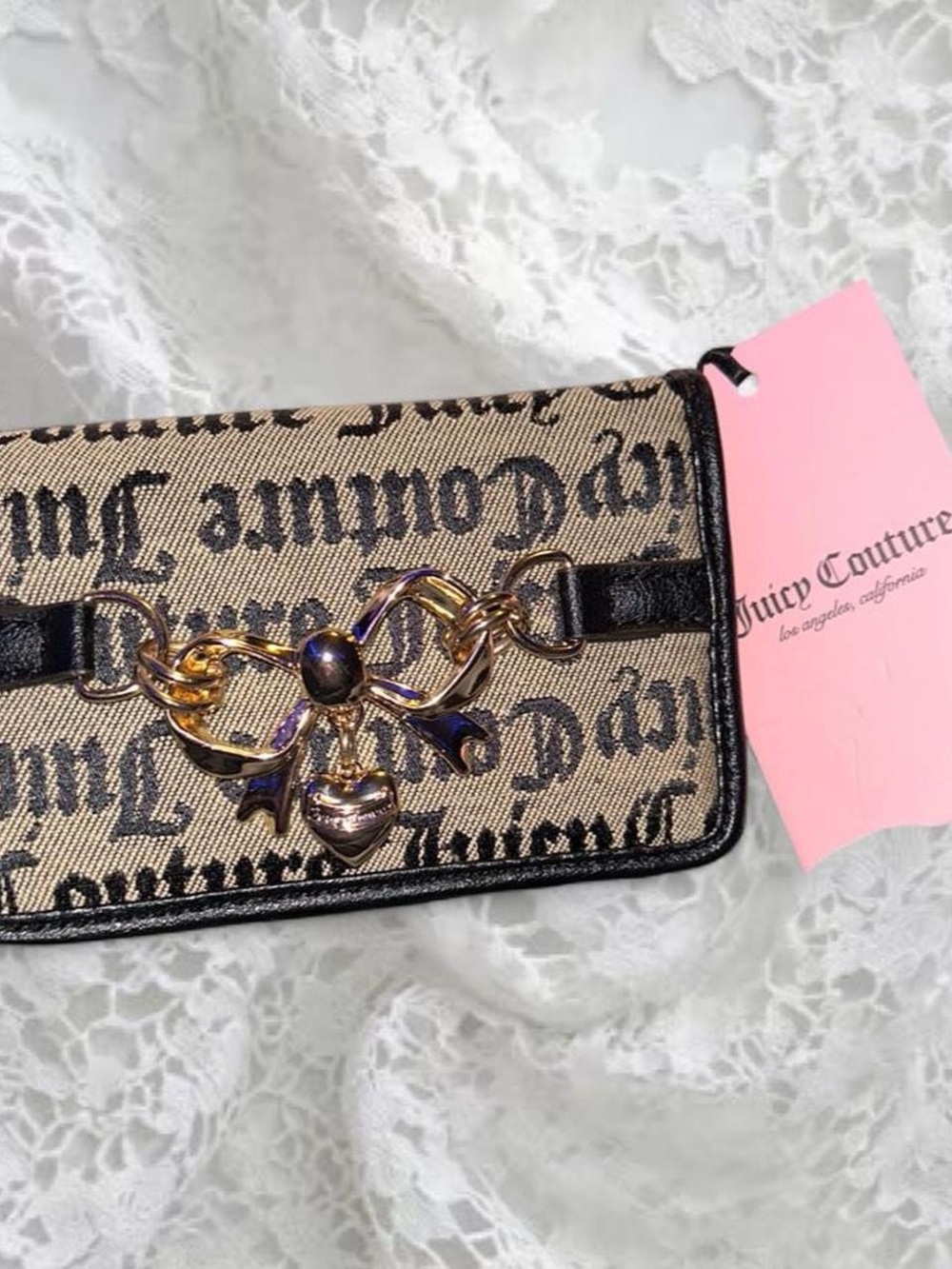 Juicy Couture Darling Bow Wallet 🎀 💳